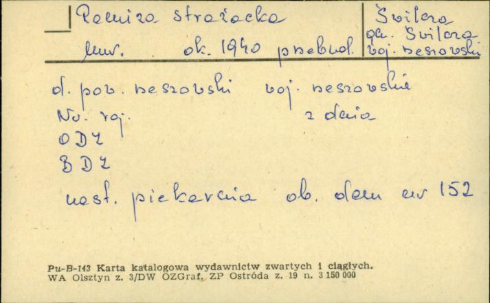 remiza straży pożarnej, skan 1