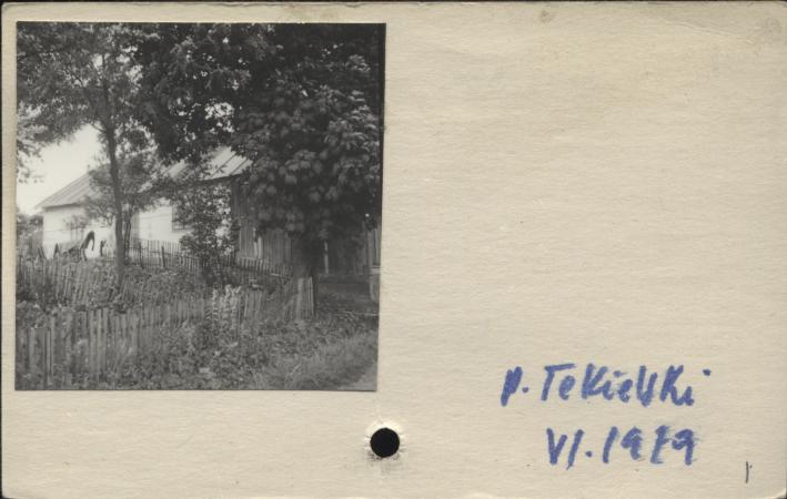 plebania przy kościele pw. św. Marcina, ob. dom , skan 2