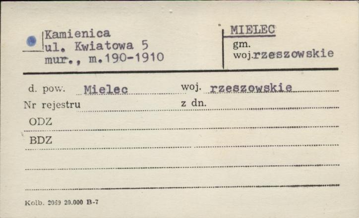 kamienica, skan 1