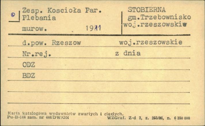 zespół kościoła par., plebania, skan 1