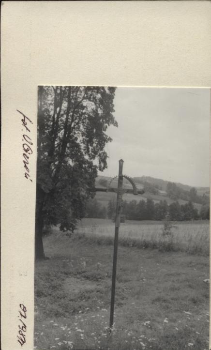 krzyż żeliwny - stacja drogi krzyż. do Pomnika, skan 2