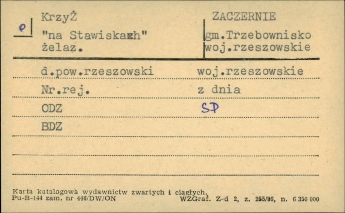 krzyż na Stawiskach, skan 1