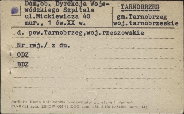dom, ob. dyrekcja Wojewódzkiego Szpitala, skan 1