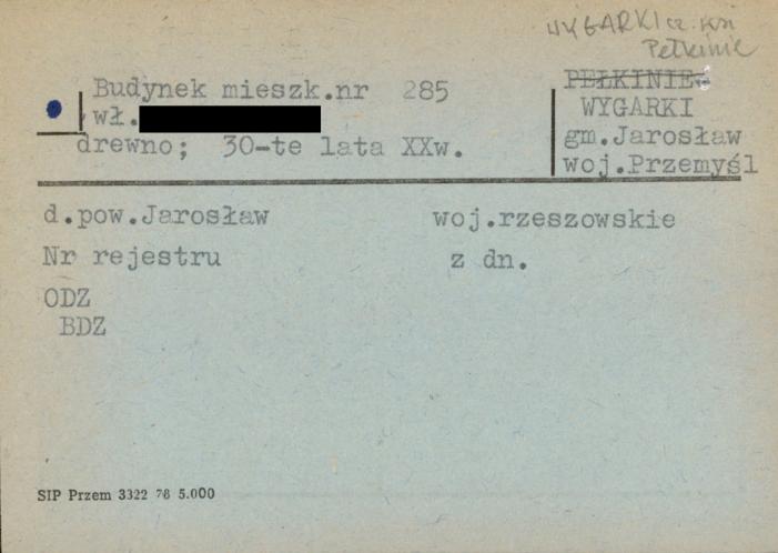 budynek mieszkalny, skan 1