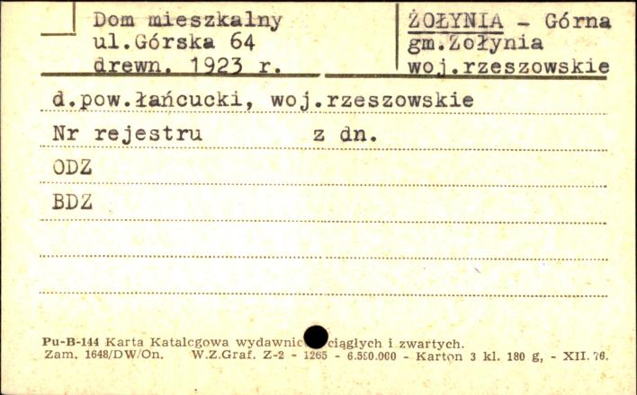 dom, skan 1