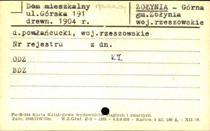 dom, skan 1