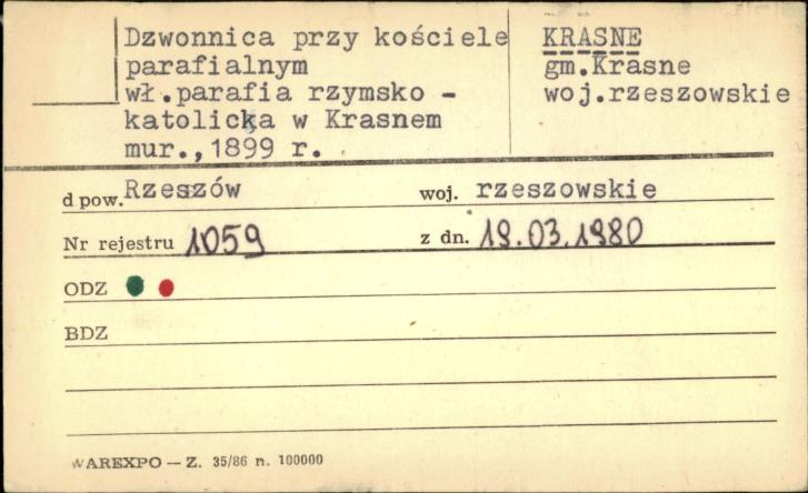dzwonnica przy kościele par., skan 1