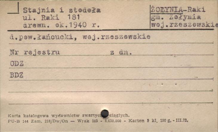 stajnia i stodoła, skan 1