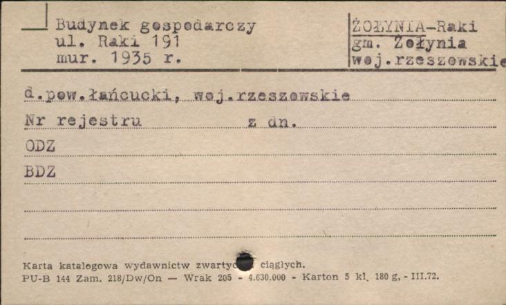 budynek gospodarczy, skan 1