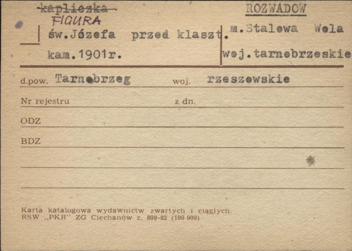 figura św. Józefa przed klasztorem kapucynów, skan 1