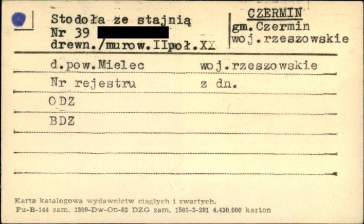 stodoła ze stajnią, skan 1