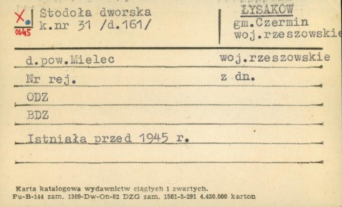 stodoła dworska, skan 1