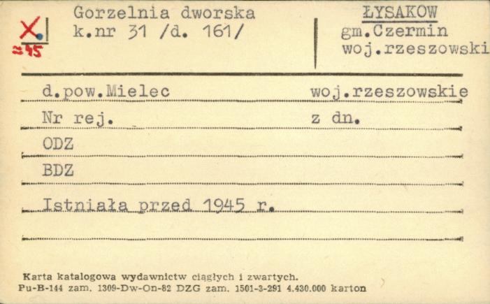gorzelnia w zespole dworskim, skan 1
