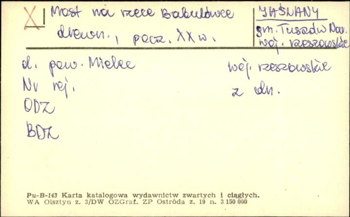 most na rzece Babulówce, skan 1