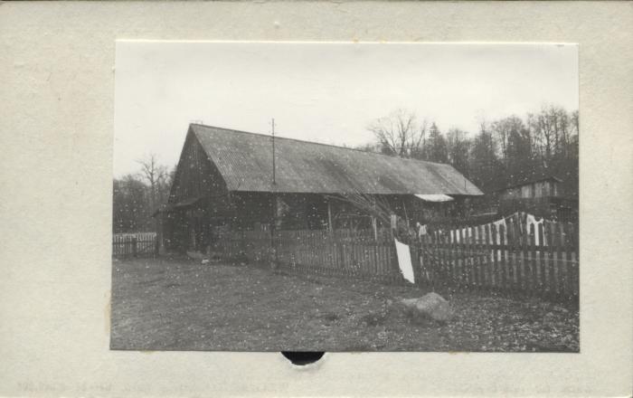 strażnica leśna (ob. stodoła), skan 2