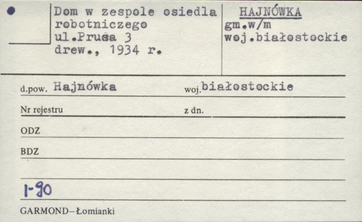 dom w zespole osiedla robotniczego, skan 1