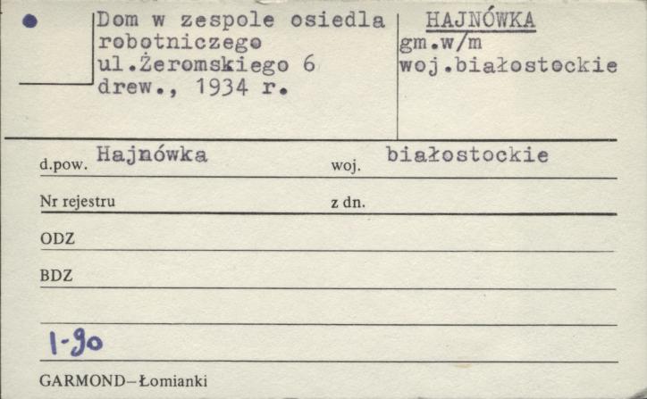 dom w zespole osiedla robotniczego, skan 1
