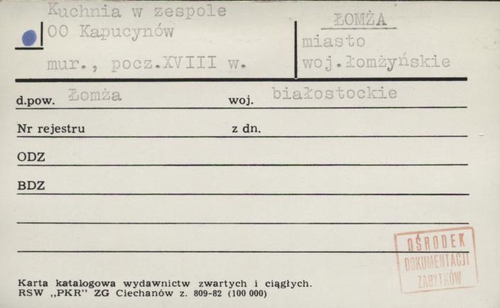 kuchnia w zespole oo. kapucynów, skan 1