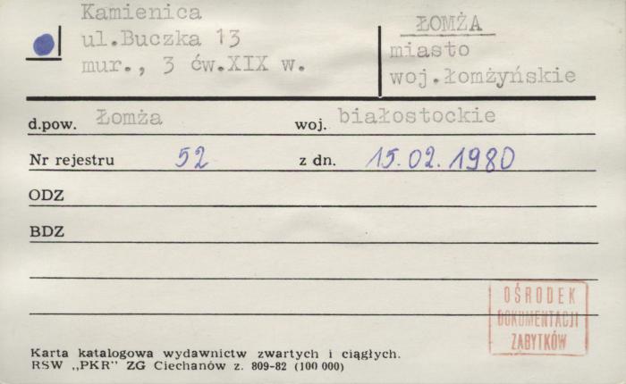 kamienica, skan 1