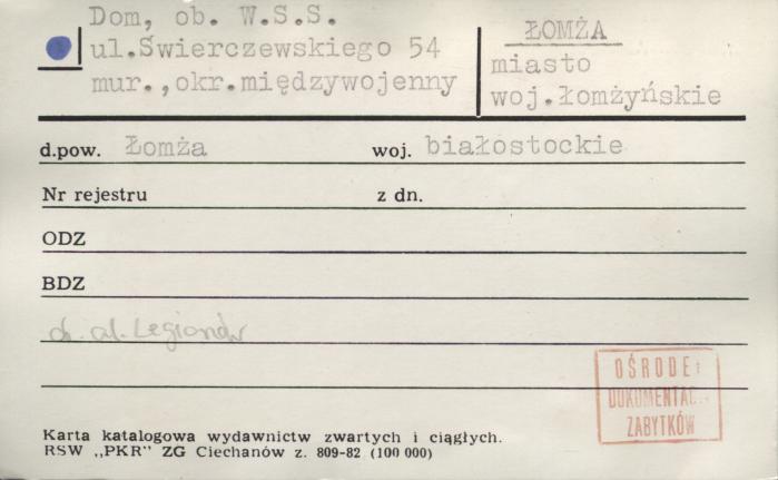 dom, ob. W.S.S., skan 1