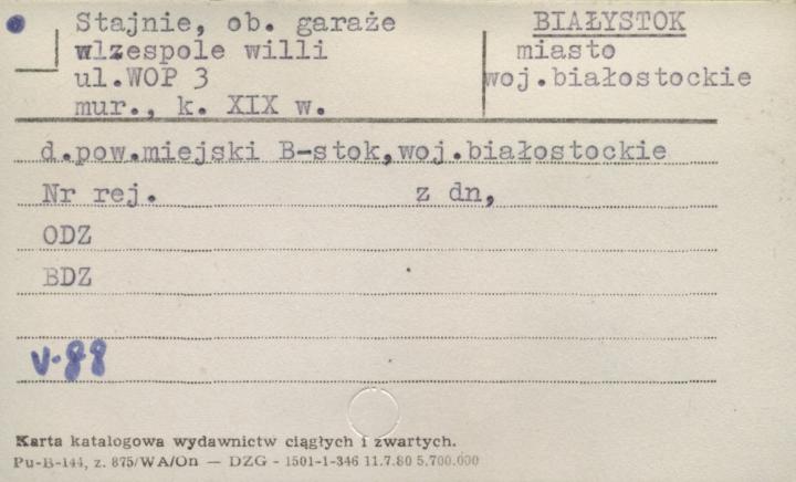 stajnie, ob. garaże w zespole willi, skan 1
