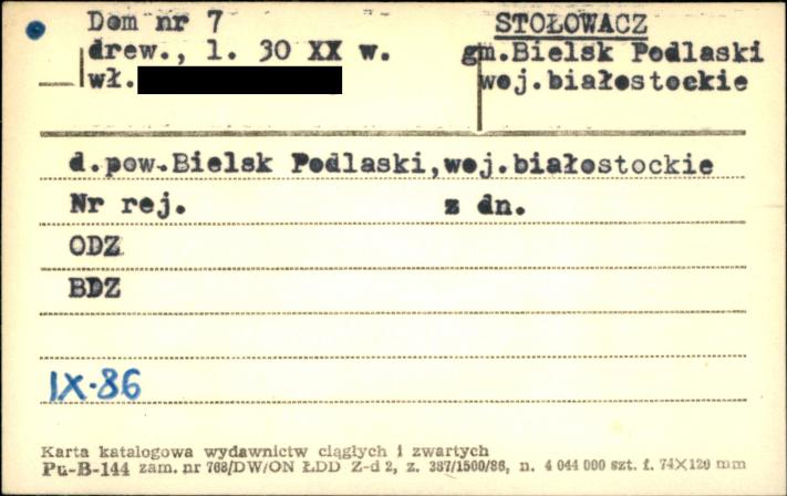 dom, skan 1