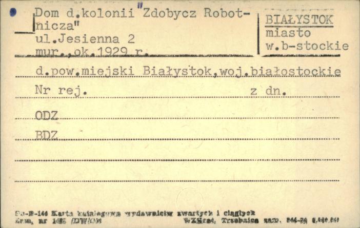 dom d. kolonii zdobycz robotnicza, skan 1