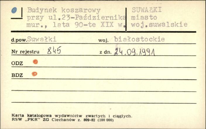 budynek koszarowy, skan 1