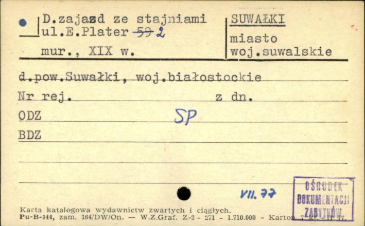 zajazd ze stajniami, skan 1