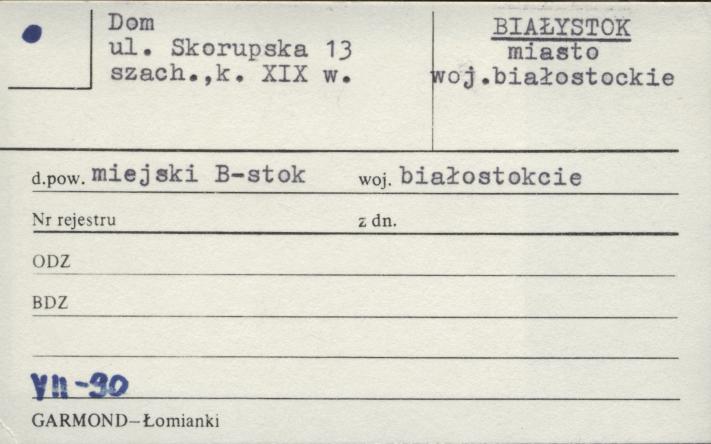 dom, skan 1