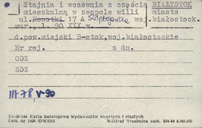 stajnia i wozownia z częścią mieszkalną, skan 1