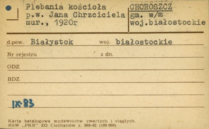 plebania kościoła pw. Jana Chrzciciela, skan 1