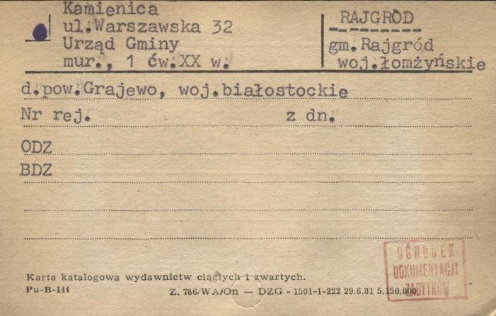 kamienica, skan 1