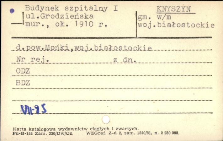 budynek szpitalny I, skan 1