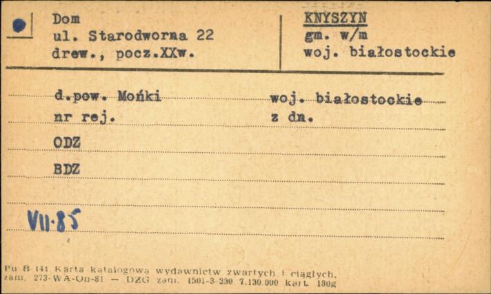dom, skan 1