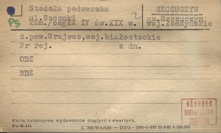 stodoła dworska, skan 1