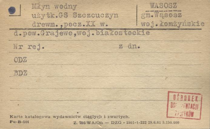 młyn wodny, skan 1