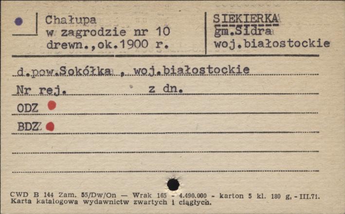 chałupa, skan 1