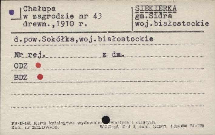 chałupa, skan 1