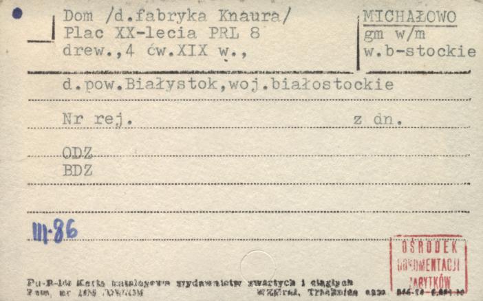dom (d. fabryka Knaura), skan 1
