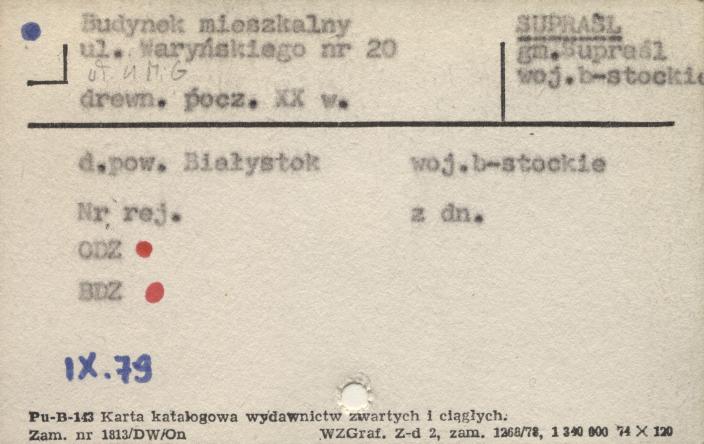budynek mieszkalny, skan 1