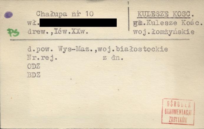 chałupa, skan 1