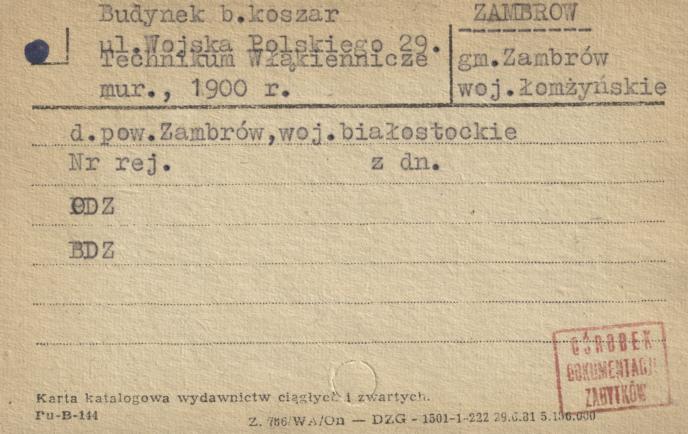 budynek koszarowy, skan 1