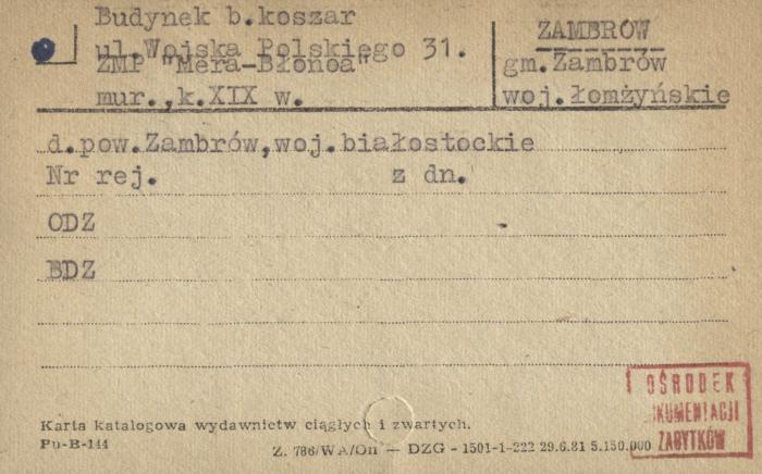 budynek koszarowy, skan 1