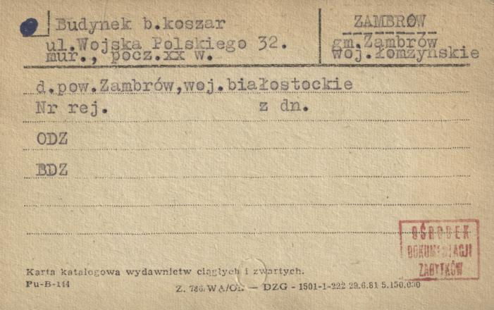 budynek koszarowy, skan 1
