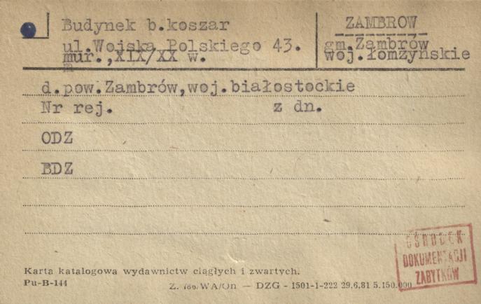 budynek koszarowy, skan 1