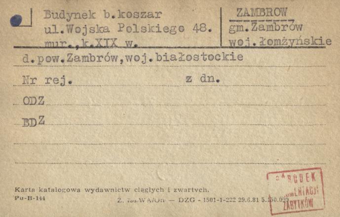 budynek koszarowy, skan 1