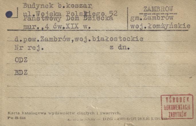 budynek koszarowy, skan 1
