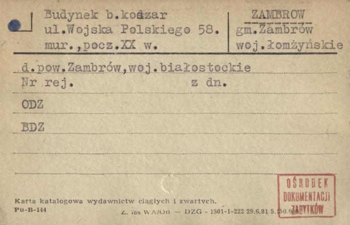 budynek koszarowy, skan 1