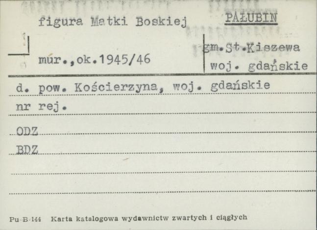 figura Matki Boskiej, skan 1